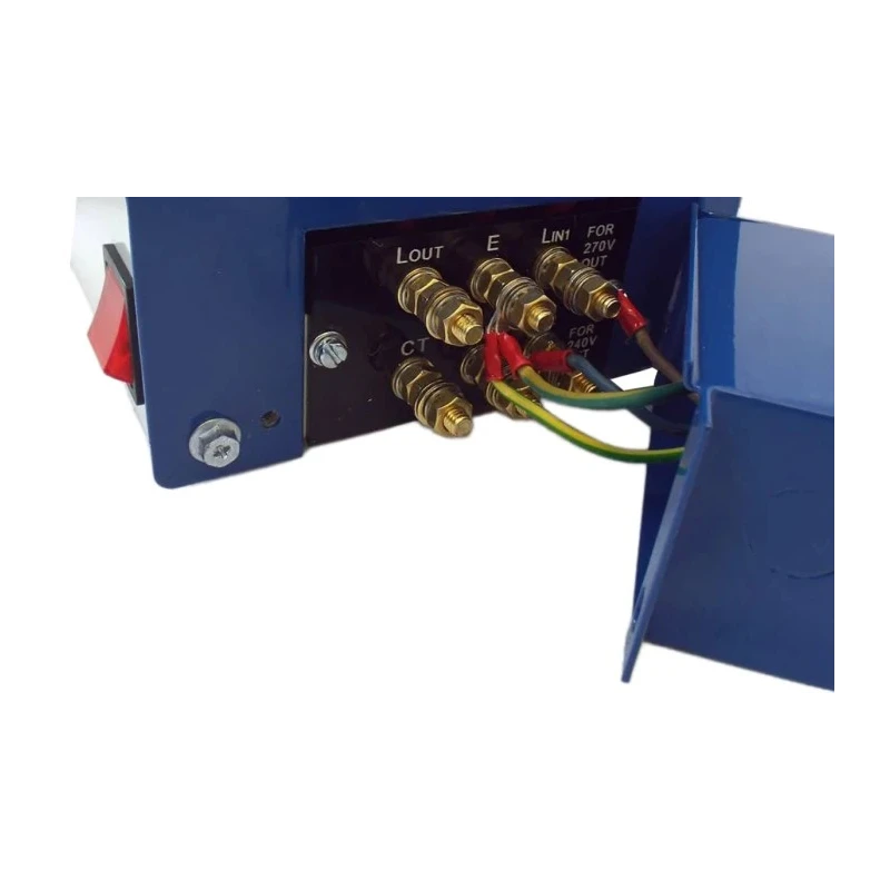 Carroll & Meynell Enclosed Manual 1 Phase 240 V 2.5 kVA 5 Output Variac MVT2.5k/9A-1E