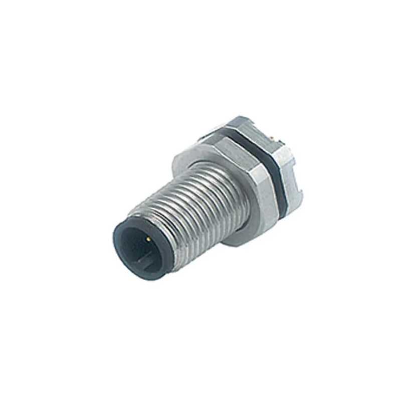 binder Circular Connector 3 Contacts Panel Mount M5 Connector Socket Male IP67 707 Series 09-3105-81-03