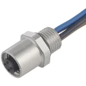 binder Circular Connector, 3 Contacts, Panel Mount, M5 Connector, Socket, Female, IP67, 707 Series 09-3106-00-03