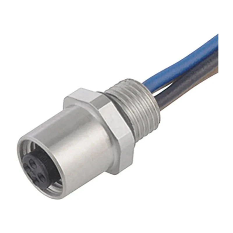 binder Circular Connector, 3 Contacts, Panel Mount, M5 Connector, Socket, Female, IP67, 707 Series 09-3106-00-03
