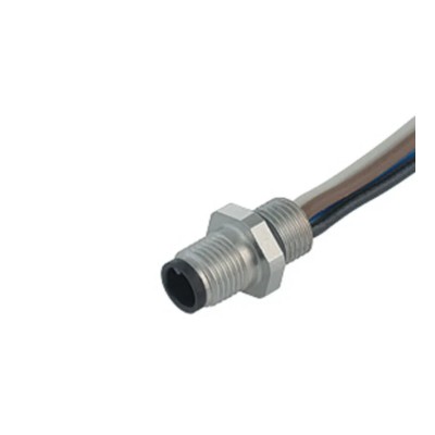 binder Circular Connector 3 Contacts Panel Mount Socket Male M5 IP67 707 Series 09-3105-00-03