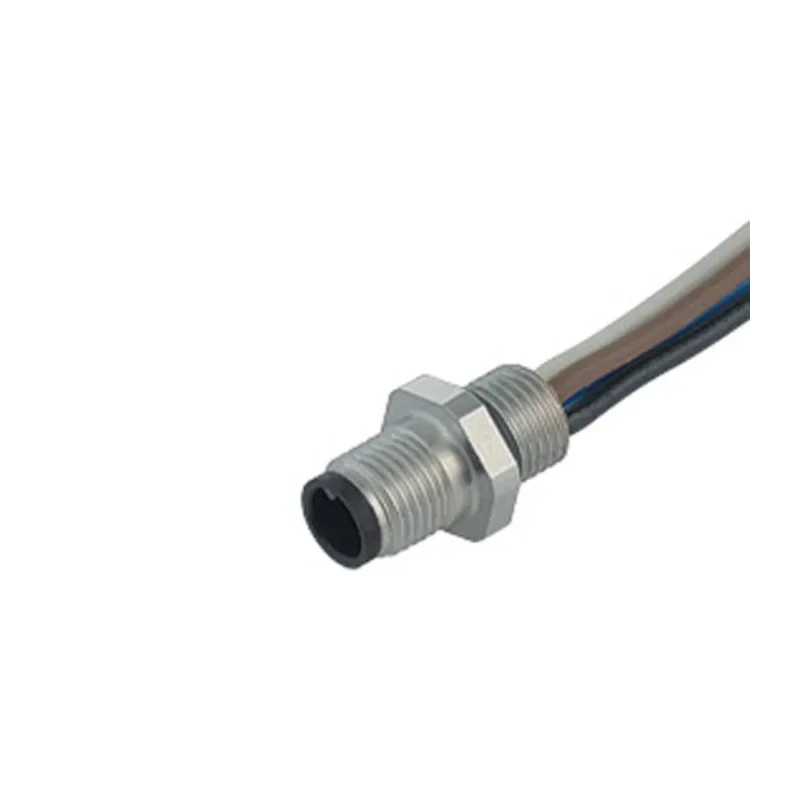 binder Circular Connector 3 Contacts Panel Mount Socket Male M5 IP67 707 Series 09-3105-00-03