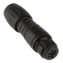 binder Circular Connector 3 Contacts Cable Mount Subminiature Socket Female IP67 620 Series 99-9206-00-03