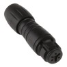 binder Circular Connector 3 Contacts Cable Mount Subminiature Socket Female IP67 620 Series 99-9206-00-03