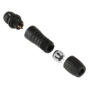 binder Circular Connector 3 Contacts Cable Mount Subminiature Socket Female IP67 620 Series 99-9206-00-03