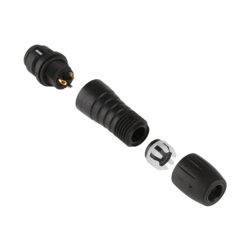 binder Circular Connector 3 Contacts Cable Mount Subminiature Socket Female IP67 620 Series 99-9206-00-03