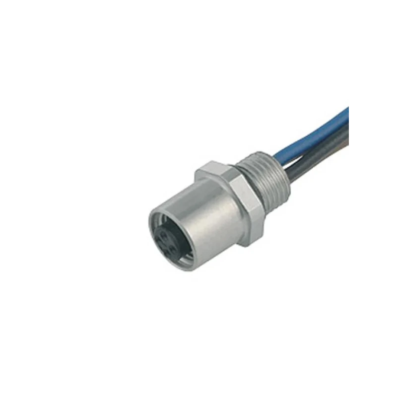 binder Circular Connector, 4 Contacts, Panel Mount, M5 Connector, Socket, Female, IP67, 707 Series 09-3112-00-04