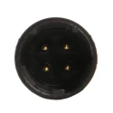 Binder Circular Connector Subminiature Cable Plug, Male, 4 Contacts, IP67, 620 Series 99-9209-00-04