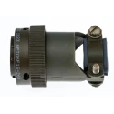 ITT Cannon MIL Spec Circular Connector Copper Alloy Straight 26 Contacts Cable Mount 850V 7.5A KPT06F16-26S