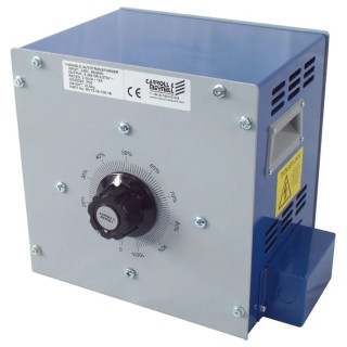 Carroll & Meynell Enclosed Manual Variac 5 Output 1 Phase 4.9 kVA 240 V MVT4.9k/18A-1E
