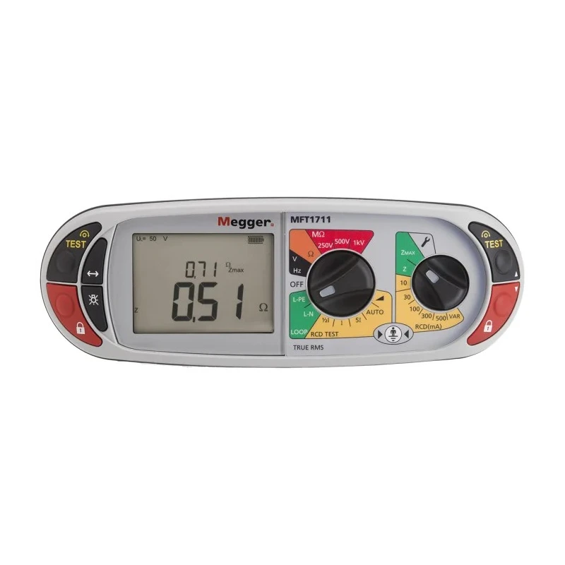 Megger MFT1711 Multifunction Tester 250 V, 500 V, 1kV Earth Resistance Measurement Wireless MFT1711