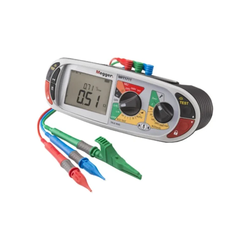 Megger MFT1711 Multifunction Tester 250 V, 500 V, 1kV Earth Resistance Measurement Wireless MFT1711