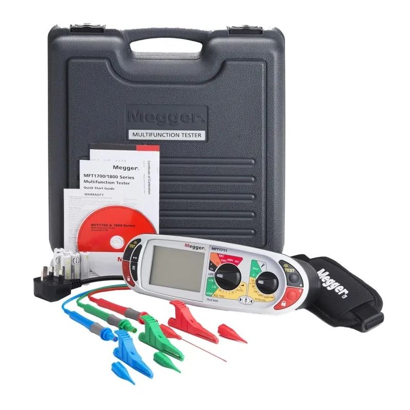 Megger MFT1711 Multifunction Tester 250 V, 500 V, 1kV Earth Resistance Measurement Wireless MFT1711