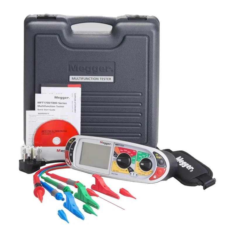 Megger Multifunction Tester 10kV Insulation and Earth Resistance Measurement Wireless MFT1721