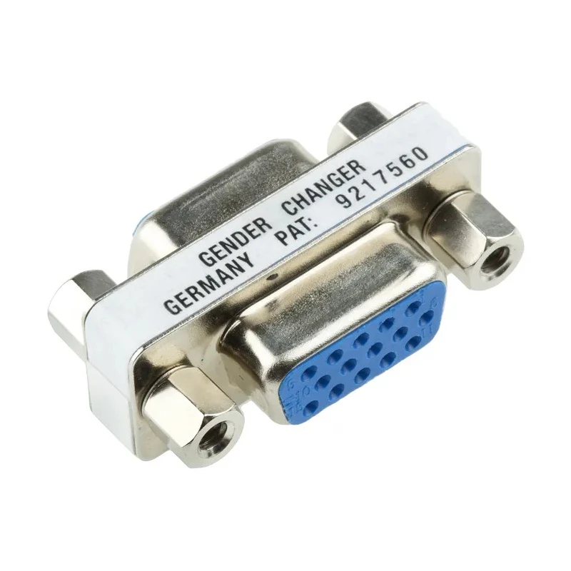 Roline 15-Way D-Sub Female to Female Straight Through Hole Adapter 17mm 12.03.2021