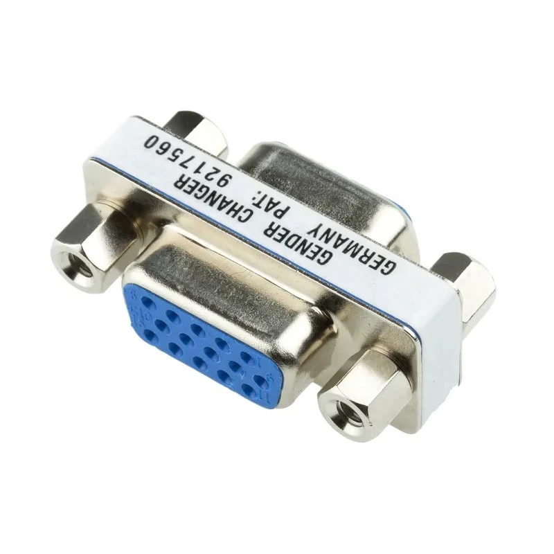 Roline 15-Way D-Sub Female to Female Straight Through Hole Adapter 17mm 12.03.2021
