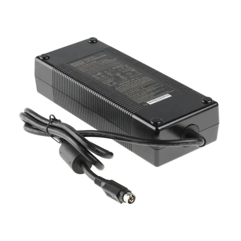 MEAN WELL High-Efficiency AC/DC Adapter 24 V DC 9.2 A Output Voltage GST220A24-R7B