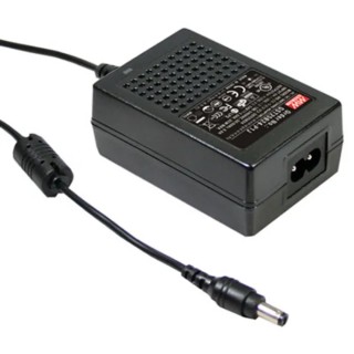 MEAN WELL Industrial AC/DC Adapter 264V AC Input 24V DC Output 1.5A 36W Desktop Power Supply GST36B24-P1J