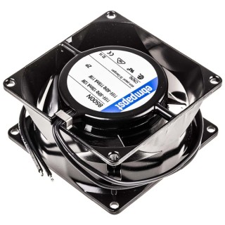 ebm-papst 8000 N Series Axial Fan 115V AC 11W 61 m³/h 3200 RPM IP65 80x80x38 mm Sleeve Bearing 