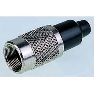 binder Circular Connector, 5 Contacts, Cable Mount, M9 Size, Socket Female, IP40 Protection, 125V, 3A, 711 Series IP40