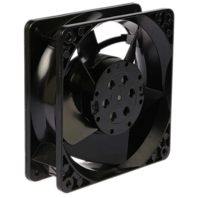 ebm-papst 4000 N Series AC Axial Fan 115V AC 18W 3100 RPM 180 m³/h Airflow IP20 119x119x38 mm 