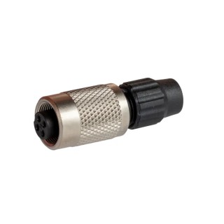 binder Circular Connector 4 Contacts Cable Mount M9 Socket Female IP40 711 Series IP40