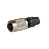 binder Circular Connector 4 Contacts Cable Mount M9 Socket Female IP40 711 Series IP40