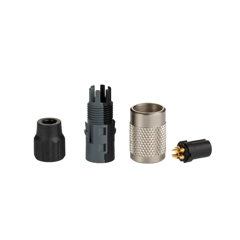 binder Circular Connector 4 Contacts Cable Mount M9 Socket Female IP40 711 Series IP40