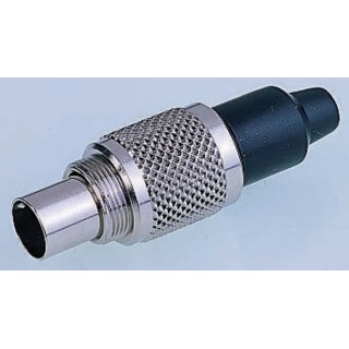 binder Circular Connector 7 Contacts Cable M9 Plug Male Polymer Housing IP40 711 Series 99-0475-100-07
