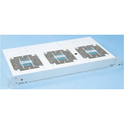 RS PRO 6 Fan Ball Bearing Rack Mount Fan Tray 1U, 230V, 167m³/h Air Flow, IEC 297-1 118-3279