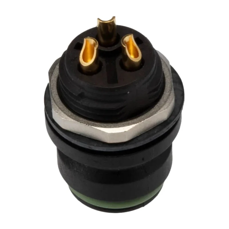 binder Miniature Circular Connector 3 Contacts Panel Mount Socket Female IP67 720 Series 99-9108-00-03