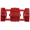 TE Connectivity Insulated Red 735 Tap Splice Connector, Tin-Plated Brass Contact, 18.5 AWG, Glass Filled Nylon 735410-0