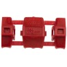 TE Connectivity Insulated Red 735 Tap Splice Connector, Tin-Plated Brass Contact, 18.5 AWG, Glass Filled Nylon 735410-0