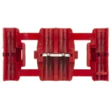 TE Connectivity Insulated Red 735 Tap Splice Connector, Tin-Plated Brass Contact, 18.5 AWG, Glass Filled Nylon 735410-0