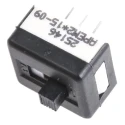 APEM PCB Slide Switch DPDT Latching 1A Fibreglass Reinforced Polyamide 25146NAH