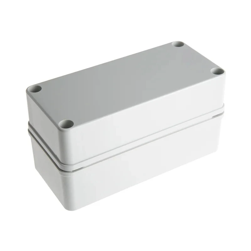 Fibox Piccolo Series Grey Grey Lid Polycarbonate Enclosure IP67 IP66 IK08 85 mm x 170 mm x 80 mm PC D 85 G ENCLOSURE