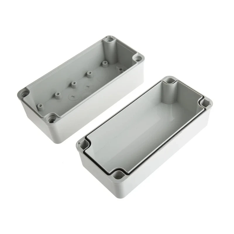Fibox Piccolo Series Grey Grey Lid Polycarbonate Enclosure IP67 IP66 IK08 85 mm x 170 mm x 80 mm PC D 85 G ENCLOSURE