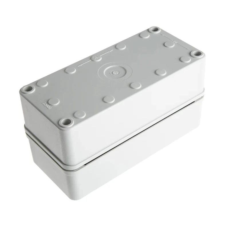 Fibox Piccolo Series Grey Grey Lid Polycarbonate Enclosure IP67 IP66 IK08 85 mm x 170 mm x 80 mm PC D 85 G ENCLOSURE