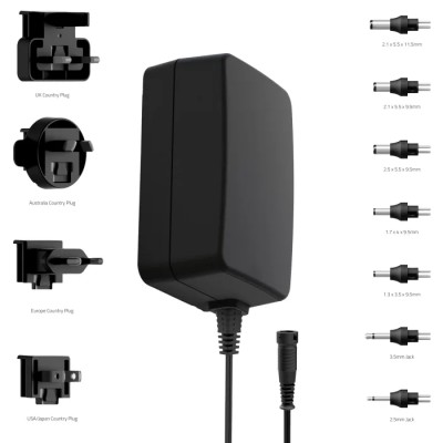 Friwo AC/DC Adapter Interchangeable 18W 15V DC Output 1.2A EDV1898147RS
