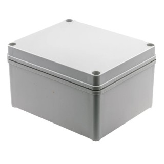 Fibox Piccolo Series Grey Polycarbonate Enclosure IP67 IP66 IK08 95 mm x 170 mm x 140 mm PC H 95 G ENCLOSURE