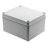 Fibox Piccolo Series Grey Polycarbonate Enclosure IP67 IP66 IK08 95 mm x 170 mm x 140 mm PC H 95 G ENCLOSURE