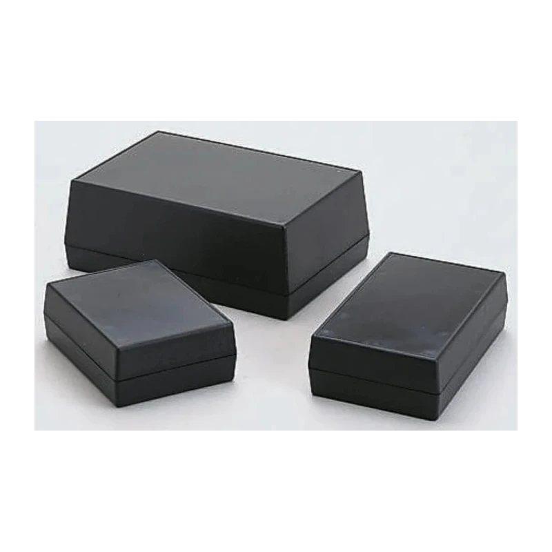 Serpac STD Series Black Black Lid ABS Electrical Enclosure IP40 38.4mm x 91.7mm x 57.7mm 111BK