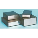 Hammond Black Flame Retardant ABS Instrument Case 41 mm Height, 280.9 mm Length, 199 mm Width 1598HBK