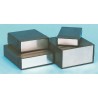 Hammond Black Flame Retardant ABS Instrument Case 41 mm Height, 280.9 mm Length, 199 mm Width 1598HBK
