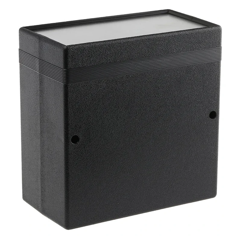 Hammond Black Flame Retardant ABS Instrument Case 85.2 mm Height, 160.4 mm Width, 158.7 mm Length 1598EBK