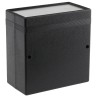 Hammond Black Flame Retardant ABS Instrument Case 85.2 mm Height, 160.4 mm Width, 158.7 mm Length 1598EBK