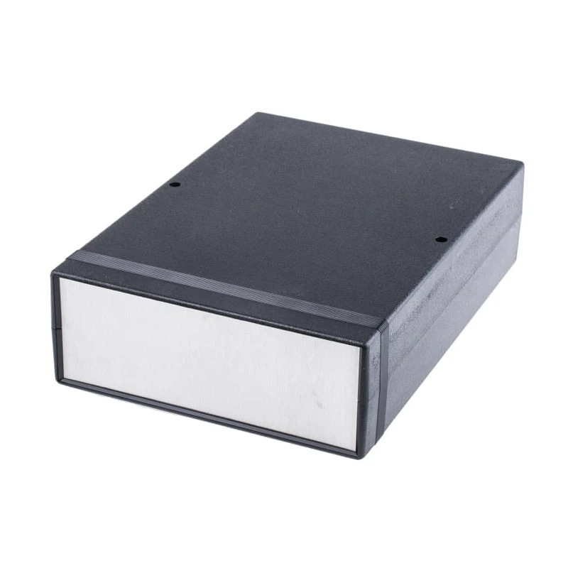 Hammond Black Flame Retardant ABS Instrument Case 75.8mm x 199.5mm x 280.1mm 1598JBK