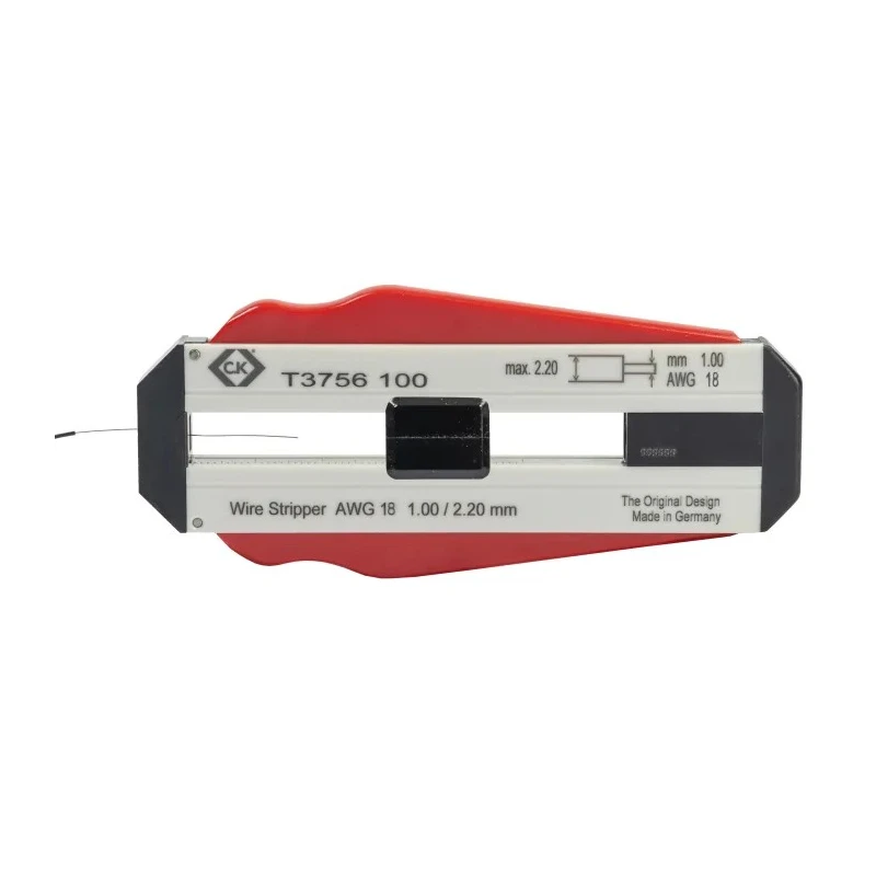 CK T3756 Series Single Core Insulated Wire Stripper 1 mm Stripping Range 98mm Length T3756 100