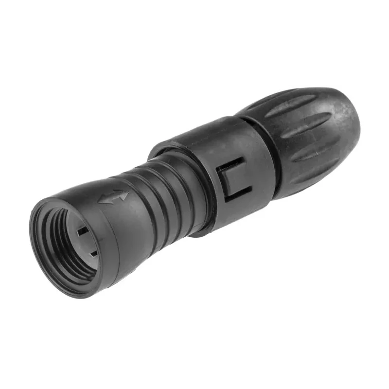 binder Circular Connector, 5 Contacts, Miniature Cable Plug, Male, IP67, Polyamide Housing, Gold-Plated Brass 99-9113-00-05