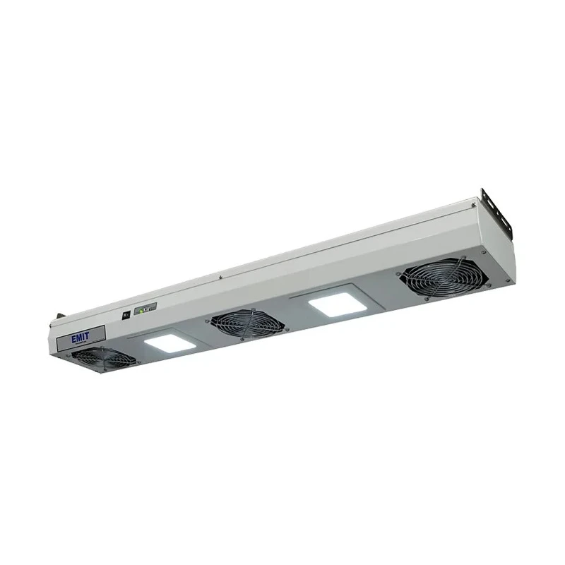Desco Europe Overhead Ioniser 10 to 20 V, 220V AC, 3 Fan with Type F Schuko Plug 50603